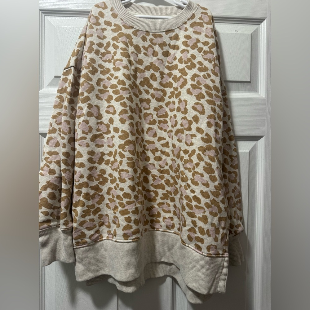 Aerie Cream Cozy Knit Sweater